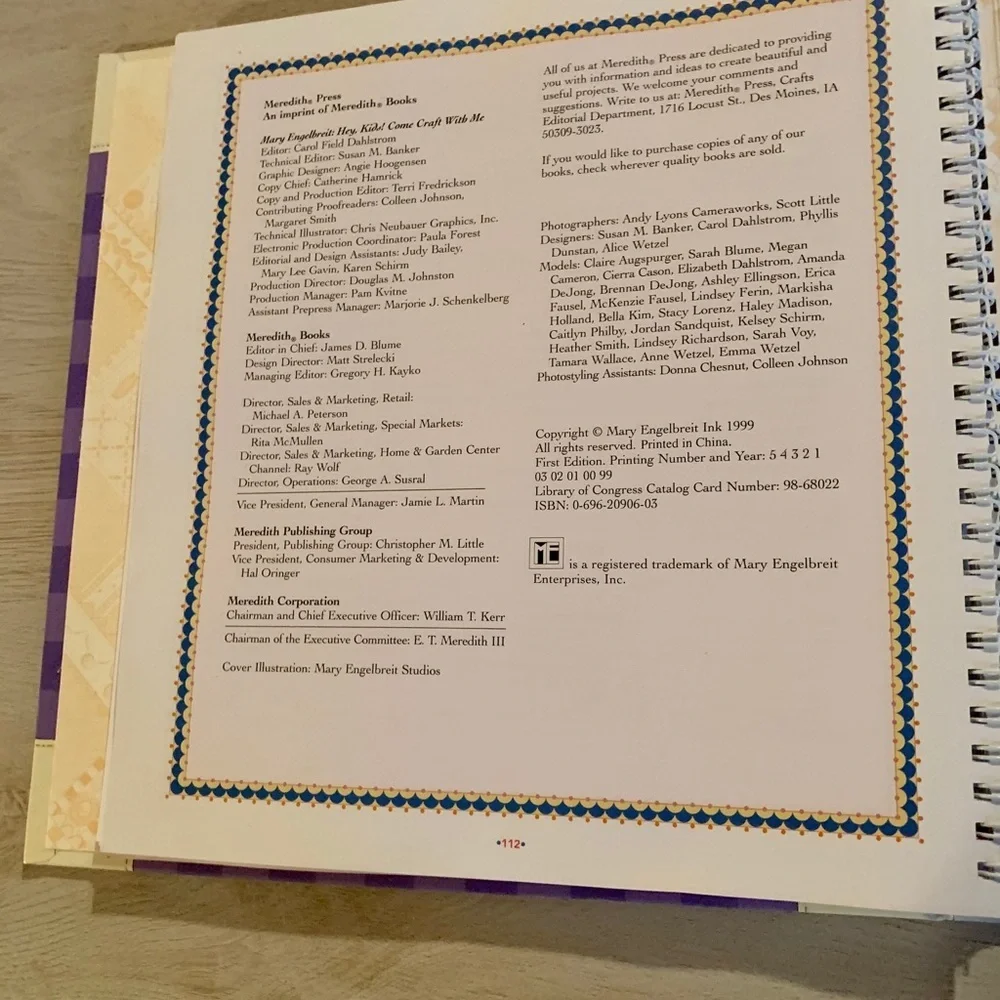 “Hey Kids Let’s Craft” Mary Engelbreit Book